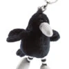 Nici 29141 Schlüsselanhänger Schwarzer Rabe 10cm Simsalabeans Plüsch -Nici Store 29141