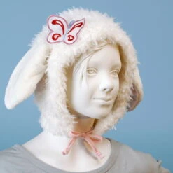 Nici 29223 Kapuze / Mütze Schaf Jolly Elsa Mit Schmetterling Plüsch Jolly Mäh