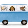 Nici 31904 Kissen Bus Blau Schafe Jolly Mäh 41x26cm Plüsch Kuschelkissen -Nici Store 31904