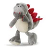 Nici 32193 Dinosaurier Stegosaurus Grau 15cm Plüsch Kuscheltier Schlenker -Nici Store 32193