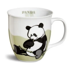 Nici 32505 Porzellantasse Panda Fu Bao Mit Bambus Hellgrün Kaffeetasse Teetasse