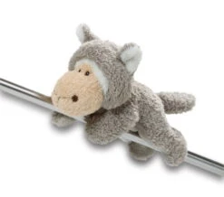 Nici 35102 MagNICI Graues Schaf Jolly Logan Ca 12cm Plüsch Magnettier