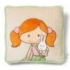 Nici 35507 Kissen MiniLara Mit Hase Wonderland Quadratisch 35x35cm Plüsch -Nici Store 35507 me