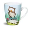Nici 35923 Porzellan-Tasse Eule Oscar Forest Friends Kaffeetasse Teetasse -Nici Store 35923 2048x1977