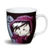 Nici 35983 Tasse Mädchen Miss Moonville Schwarz Porzellan 9,5x10cm Kaffeetasse -Nici Store 35983 2048x1959
