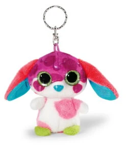Nici 38782 Schlüsselanhänger Nicidoos Sirup Edition Hund Bluffy Crazy 9cm Plüsch