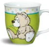 Nici 39109 PorzellanTasse "Pipi"-Bär Grau-beige 9,5x10cm Kaffeetasse Teetasse -Nici Store 39109 2048x1629
