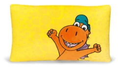 Nici 39885 Kissen Der Kleine Drache Kokosnuss Plüsch Rechteckig 43x25cm
