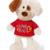 Nici 40185 Hund Mit T-Shirt "Love You" 20cm Plüsch Kuscheltier Schlenker Love -Nici Store 40185 1632x2048
