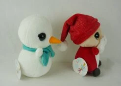 Nici 40300 Nicidoos Schneemann & Weihnachtsmann / Nikolaus Set 16cm Plüsch -Nici Store 40300 6