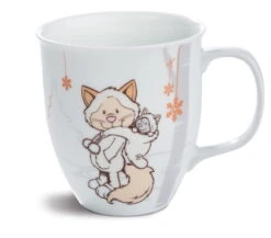 Nici 40947 Porzellan-Tasse Schneekatze Mädchen Kaffeetasse Teetasse -Nici Store 40947 000 HA 01 2048x1797
