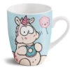 Nici 41450 Tasse Einhorn Theodor "Ich Vernasch Dich" Porzellan Kaffeetasse 310ml -Nici Store 41450 01 HA frei 2048x1859