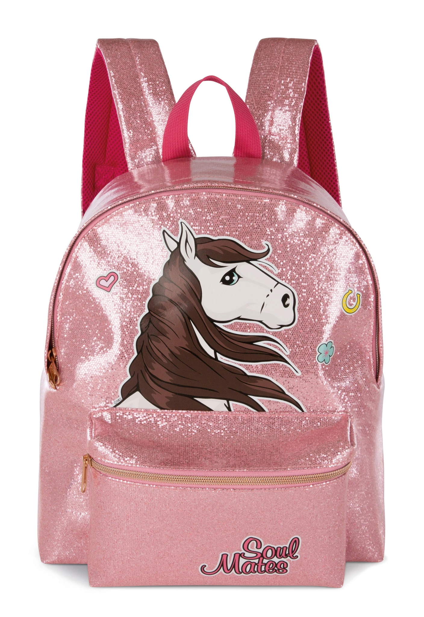 Nici 43219 Freizeitrucksack Rucksack Soulmates Pferd Mustang Rosa 5 Nici 43219 Freizeitrucksack Rucksack Soulmates Pferd Mustang Rosa – Bild 3