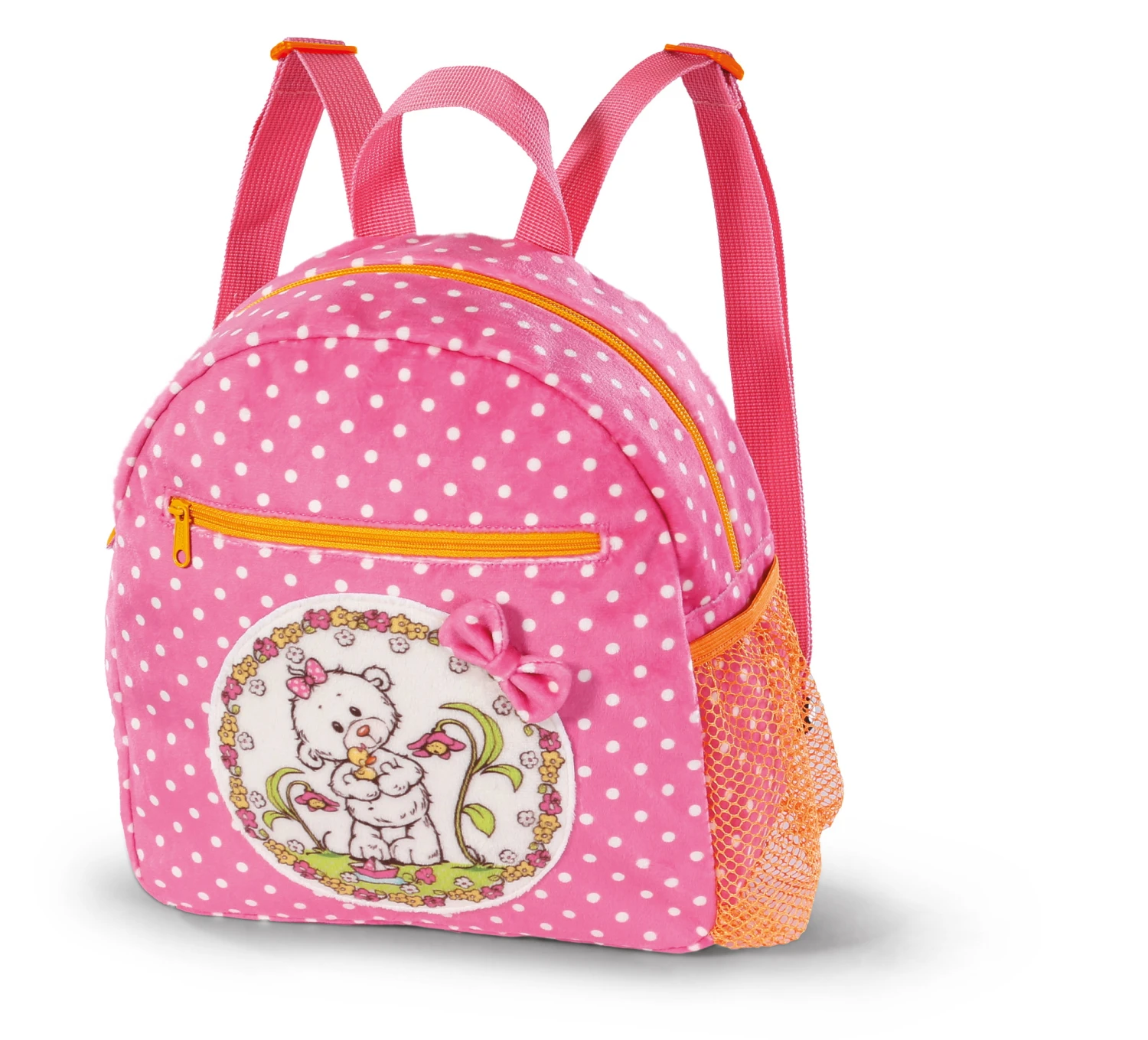 Nici 43359 Kindergarten-Rucksack Bär Kleine Schwester Rosa 24x25x10cm 5 Nici 43359 Kindergarten-Rucksack Bär Kleine Schwester Rosa 24x25x10cm – Bild 3
