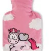 Nici 44371 Wärmflasche Einhorn Pink Harmony 500ml Theodor & Friends 24x16cm -Nici Store 44371 01 HA Frei me