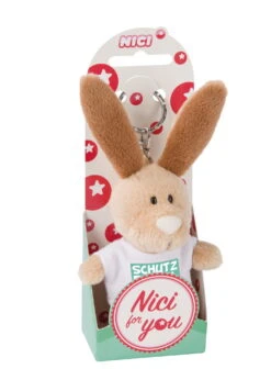 Nici 44725 Schlüsselanhänger Hase Mit T-Shirt Ca 10cm - Schutzengel -Nici Store 44725 02 ZA Frei 1462x2048