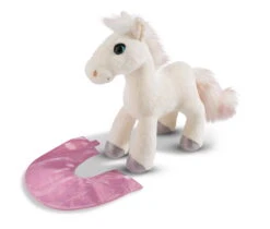 Nici 44899 Weißes Pferd White Peach Stehend Mit Satteldecke 35cm Plüsch -Nici Store 44899 07 ZA 2048x1739
