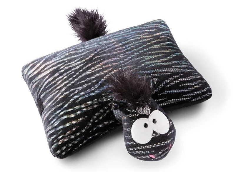 Nici 44958 Kuscheltierkissen Schwarz-silbernes Einhorn Starlight Mystery 40x30cm 5 Nici 44958 Kuscheltierkissen Schwarz-silbernes Einhorn Starlight Mystery 40x30cm – Bild 3