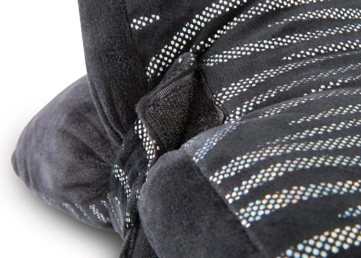 Nici 44958 Kuscheltierkissen Schwarz-silbernes Einhorn Starlight Mystery 40x30cm 4 Nici 44958 Kuscheltierkissen Schwarz-silbernes Einhorn Starlight Mystery 40x30cm – Bild 2