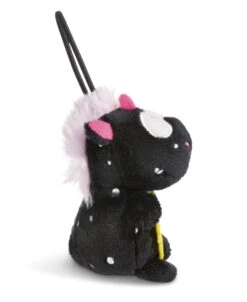 Nici 44980 Message To Go Loop 8cm Einhorn Carbon Flash - MUTMACHER -Nici Store 44980 03 ZA 1675x2048