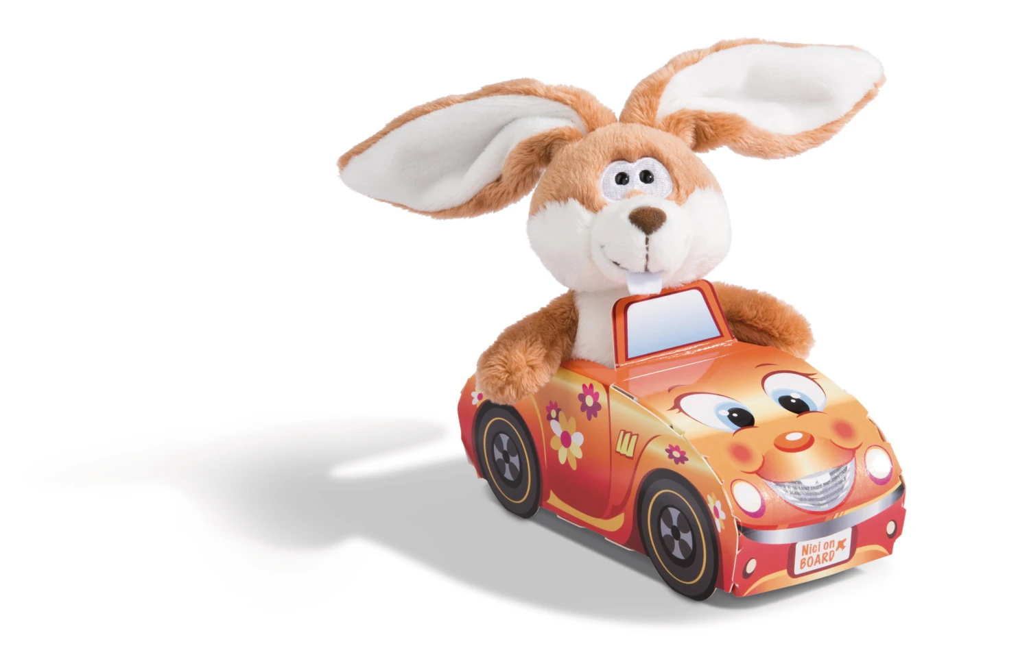 Nici 45001 Nici On Board Mit Geschenkverpackung Hase Auto 15cm Plüsch 3 Nici 45001 Nici On Board Mit Geschenkverpackung Hase Auto 15cm Plüsch