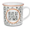 Nici 45011 Porzellantasse Metallic "Heute Ist Ein Guter Tag Zu Tanzen" Bronze -Nici Store 45011 01 HA Frei 2048x1638