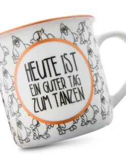 Nici 45011 Porzellantasse Metallic "Heute Ist Ein Guter Tag Zu Tanzen" Bronze -Nici Store 45011 04 ZA 1638x2048