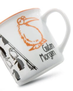 Nici 45027 Porzellantasse Metallic Kiwi Laufvogel Billy Ray "Guten Morgen" -Nici Store 45027 04 ZA 1637x2048
