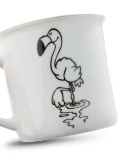 Nici 45033 Porzellantasse Metallic "Beine Hoch Und Schluss Für Heute" Flamingo -Nici Store 45033 03 ZA 1638x2048