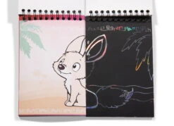 Nici 45278 Kratzbuch Scratch Book Wild Friends Ameisenbär Wüstenfuchs Gürteltier -Nici Store 45278 02 ZA 2048x1484