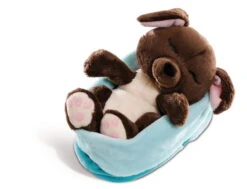Nici 45375 Sleeping Puppies Schlafendes Hundebaby Im Körbchen 16cm Dunkelbraun -Nici Store 45375 02 ZA Frei 2048x1570