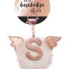 Nici 46987 Taschenanhänger Schutzbommel Mit Flügeln + Pompon Metallbuchstabe S -Nici Store 46987 01 HA Frei 1462x2048