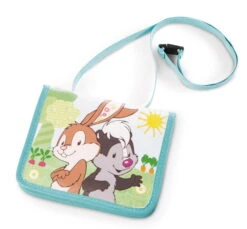 Nici 47352 Brustbeutel Hase, Stinktier, WaschbĂ€r Kindergeldbörse 13x10cm PlĂŒsch