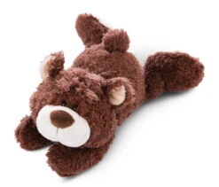 Nici 47608 Bär Kakaobraun Liegend 20cm Schlenker Plüsch Classic Bear GREEN