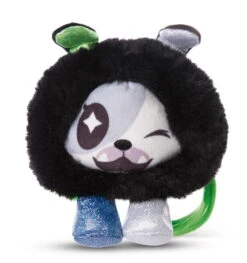 Nici 47907 Pixidoos Pets 2-in-1 Wendeplüsch Hund Bonbi 12cm Grün-schwarz Plüsch -Nici Store 47907 01 HA vorl 1925x2048