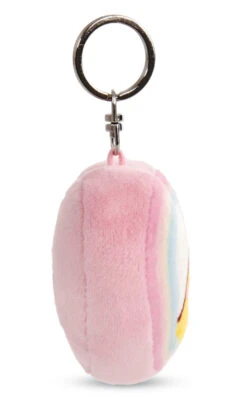 Nici 48222 Schlüsselanhänger Herzförmig PiuPiu Molang Regenbogen 8cm Kawaii -Nici Store 48222 03 ZA Frei