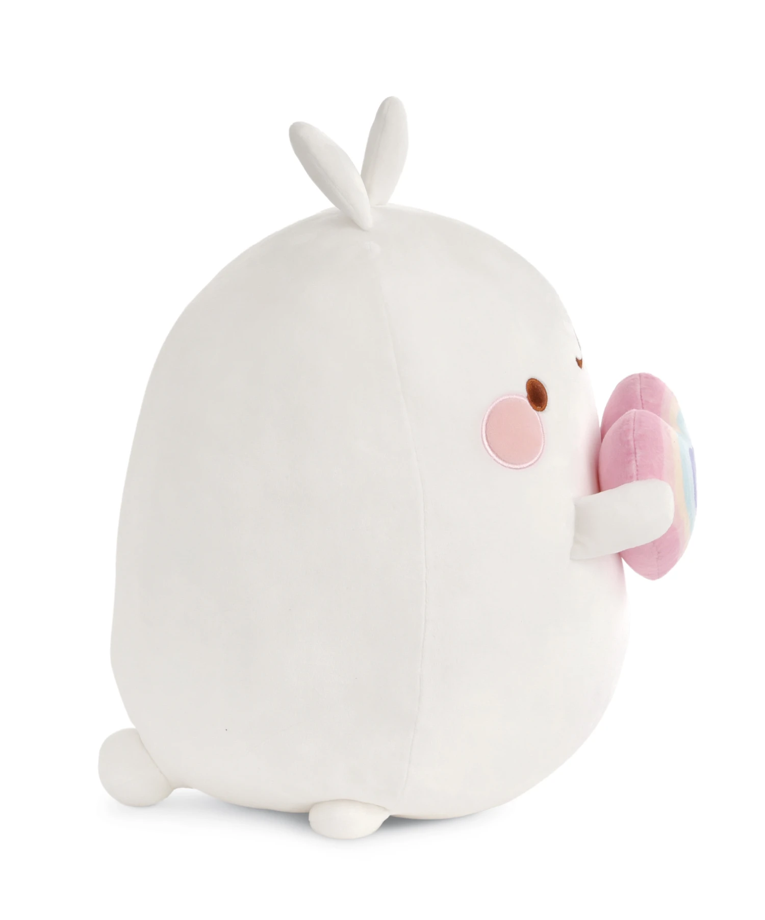 Nici 48226 Molang Mit Regenbogenherz 48cm Stretch-Plüsch Kuscheltier Kawaii 4 Nici 48226 Molang Mit Regenbogenherz 48cm Stretch-Plüsch Kuscheltier Kawaii – Bild 2