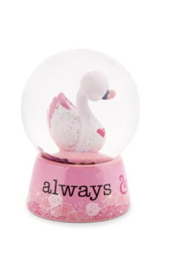 Nici 48282 Schüttelkugel Schneekugel Schwan Weiß 6,5cm Love Classics -Nici Store 48282 02 ZA Frei me