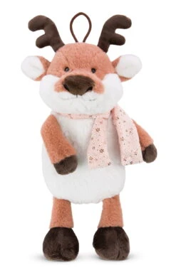 Nici 48336 Wärmflasche Figürlich Rentier Jonte 350ml Plüsch Winter Friends GREEN
