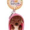 Nici 48832 Schlüsselanhänger Sleeping Pets 10cm Plüsch - Hund Braun Dunkelbraun -Nici Store 48832 01 HA Frei 1289x2048