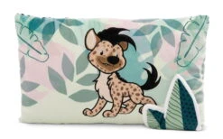 Nici 48868 Kissen Hyäne Helgi 43x25cm Plüsch Kuschelkissen GREEN Wild Friends