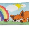 Nici 49163 Kissen Fuchs Fridalie 43x25cm Plüsch Regenbogen Forest Friends GREEN -Nici Store 49163 01 HA Frei 2048x1053