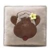 Nici 29629 Kissen Monkey Love Affe Linda 32x32cm Plüsch Kuschelkissen -Nici Store N29629