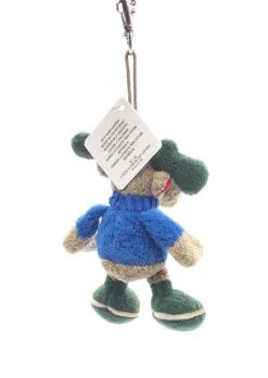 Nici 23906 Anhänger Mit Karabiner Plüsch 12cm Elch Detlef - Blau -Nici Store Nici 23906 Anhaenger mit Karabiner Pluesch 12cm Elch Detlef blau 1