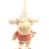 Nici 23907 Anhänger Mit Karabiner Plüsch 12cm Elch Rosa - Orange -Nici Store Nici 23907 Anhaenger mit Karabiner Pluesch 12cm Elch Rosa orange 2